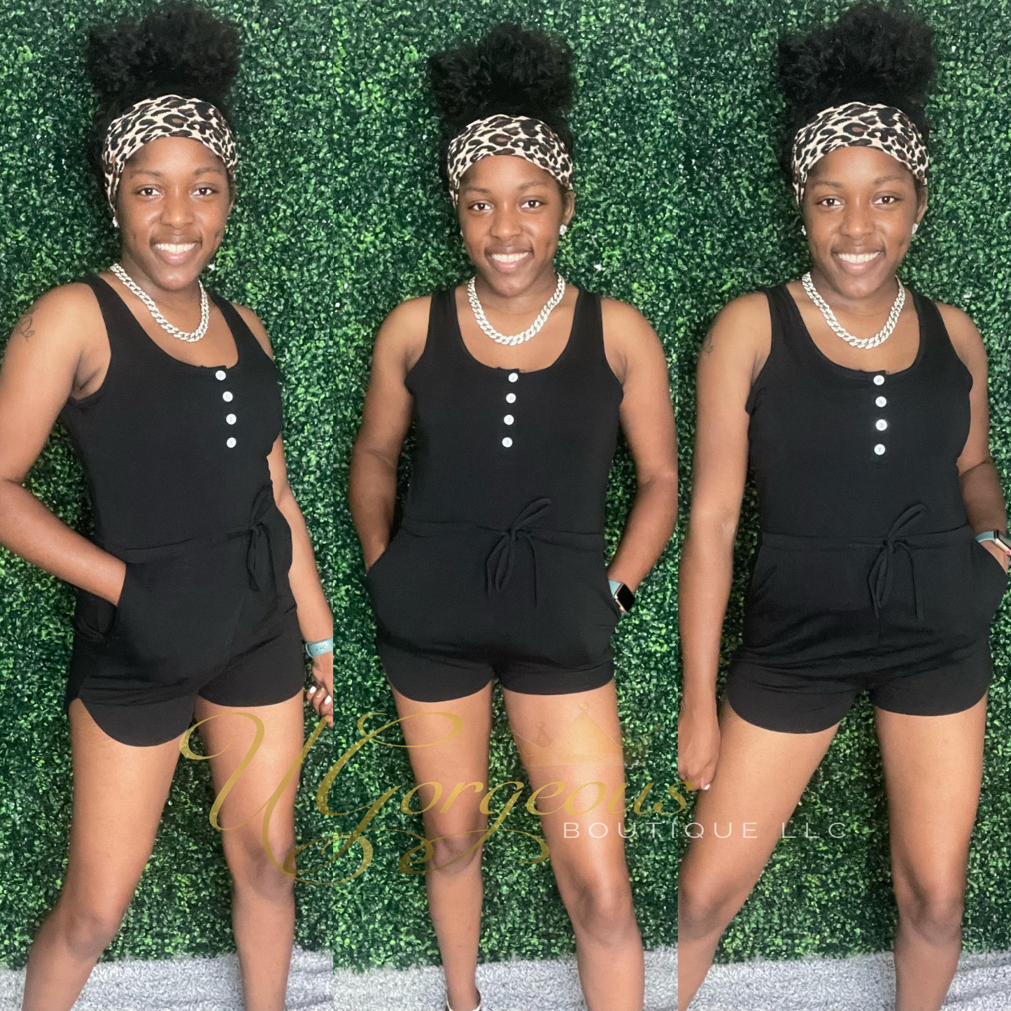 Jade Casual Romper
