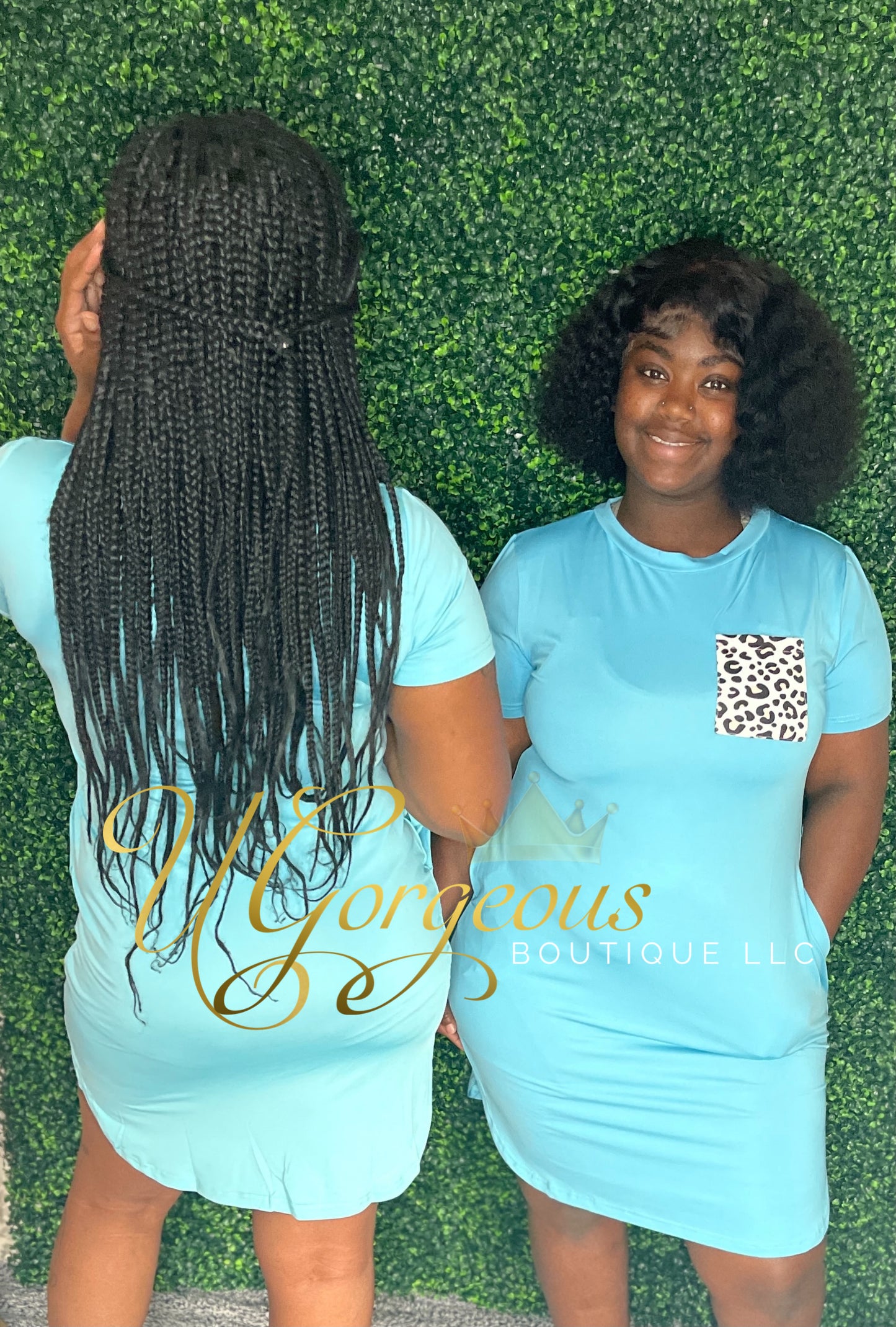 Leopard T-Shirt Dress