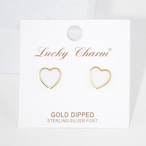 My Love Heart Studs