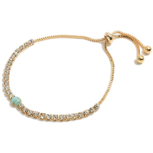 Turquoise Natural Stone Bracelet